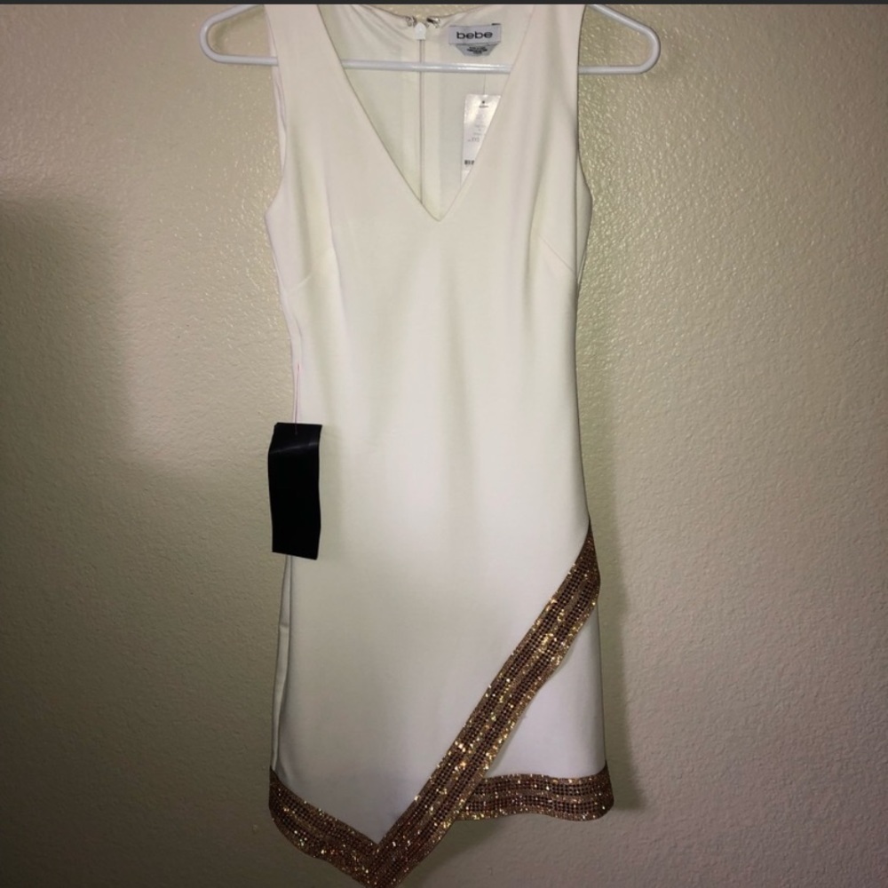 BEBE Embellished Dress